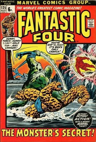 Fantastic Four (1961) issue 125-B UK Price Cover