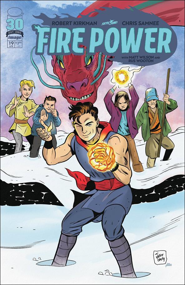 Fire Power issue 19-C Jeff Smith Cover