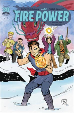 Fire Power issue 19-C Jeff Smith Cover