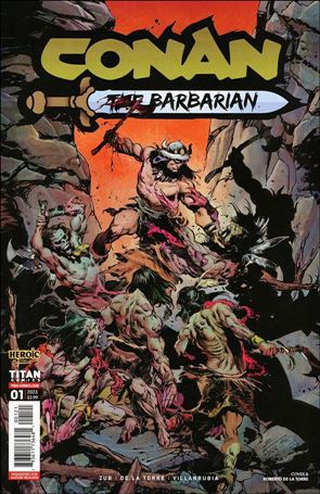 Conan the Barbarian (2023) issue 1-B Roberto de la Torre Cover