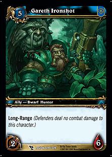 World of Warcraft: March of the Legion (Base Set) card 149 Gareth Ironshot 