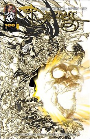Darkness (1996) issue 100-C Michael Golden Cover