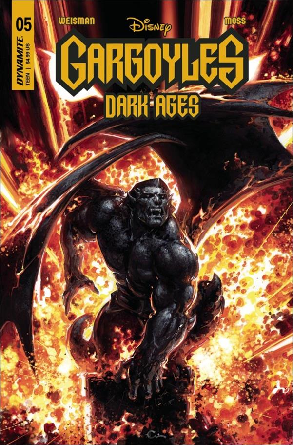 Gargoyles: Dark Ages issue 5 Clayton Crain Cover