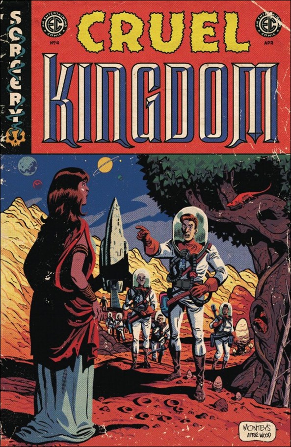 Cruel Kingdom issue 4-C Albert Monteys Homage 1:10 Cover