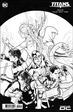 Titans (2023) issue 5-G Nicola Scott 1:50 Cardstock Cover