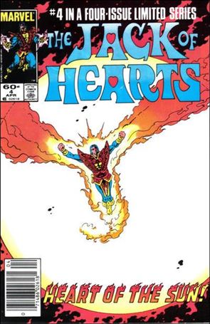 Jack of Hearts issue 4-B Newsstand Cover