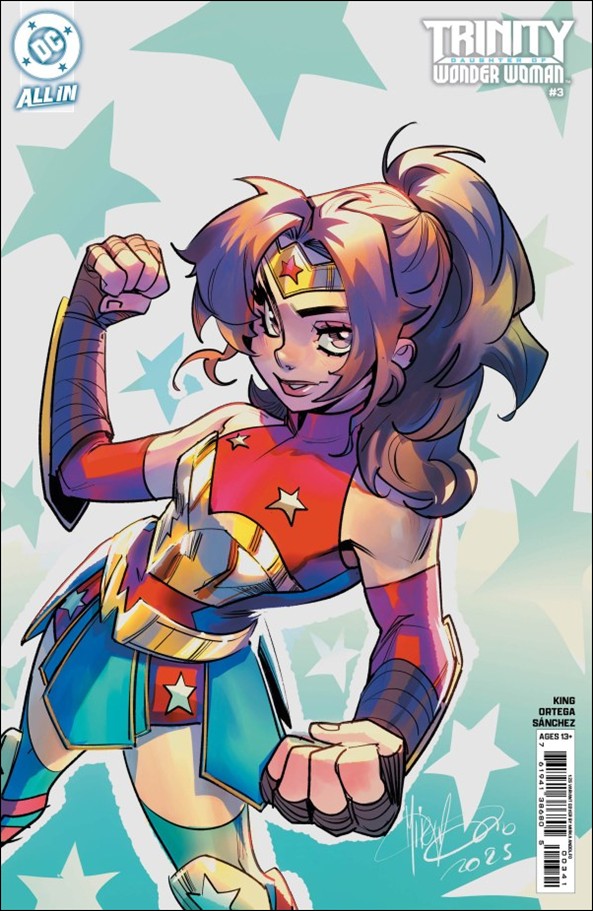 Trinity: Daughter of Wonder Woman issue 3-D Mirka Andolfo 1:25 Cardstock Cover