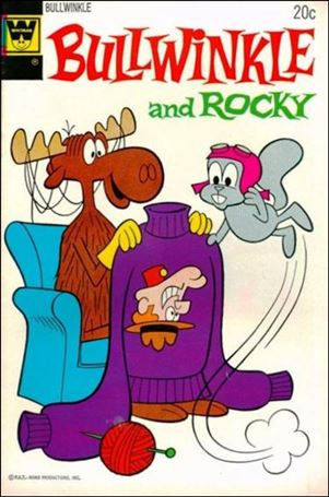 Bullwinkle and Rocky (1962) issue 9-B Whitman Cover