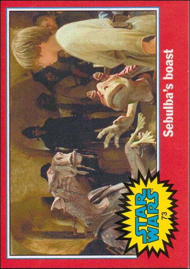 Star Wars Heritage  (Base Set) card 73 Sebulba's boast