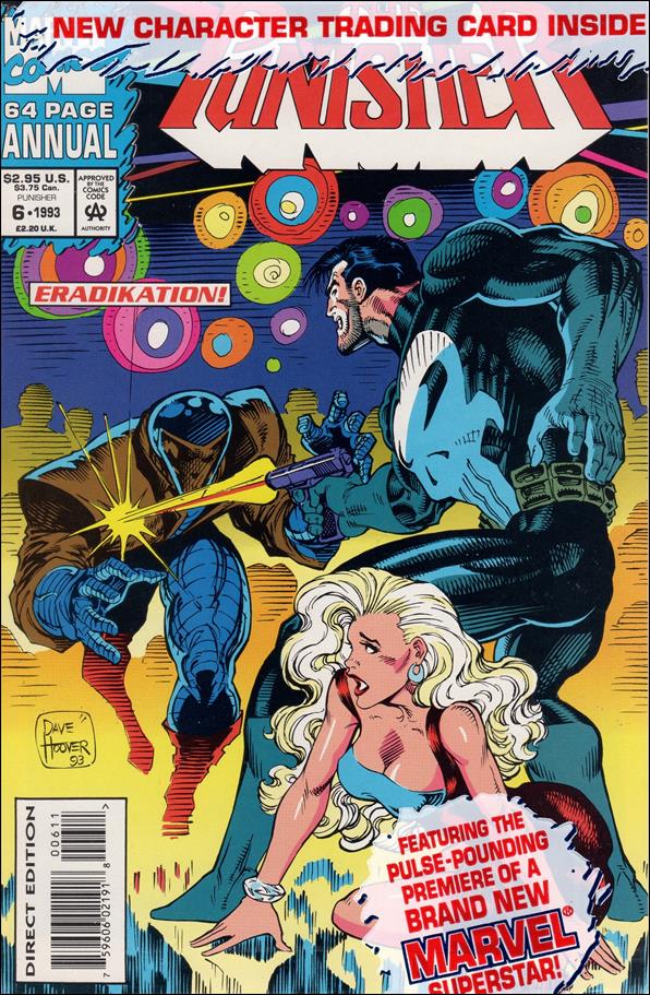 Punisher Annual (1988) issue 6 Polybagged with Trading Card