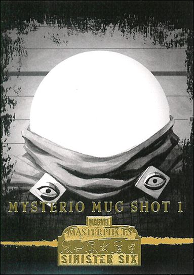 2008 Marvel Masterpieces: Series 3 (Base Set) card 83 Mysterio Mug Shot 1