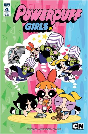 Powerpuff Girls (2016) issue 4-B   Chad Thomas Subscription Cover