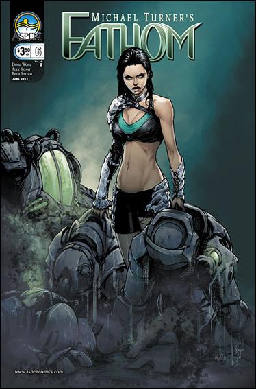 Michael Turner's Fathom (2011) issue 6 Alex Konat Cover