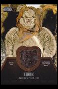 Star Wars Jedi Legacy (Relic Subset) card ER-6 Ewok - Return of the Jedi