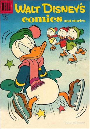 Walt Disney's Comics and Stories (1940) issue 197-B 15 Cent Price Cover