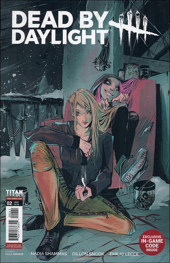 Dead by Daylight issue 2-D Paula Andrade Polybagged Cover w/Game Code