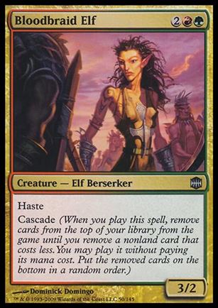Magic The Gathering: Alara Reborn (Base Set) card 50 Bloodbraid Elf