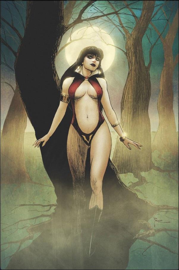 Vampirella: Dark Reflections issue 4-J Richard Pace Virgin 1:20 Cardstock Cover
