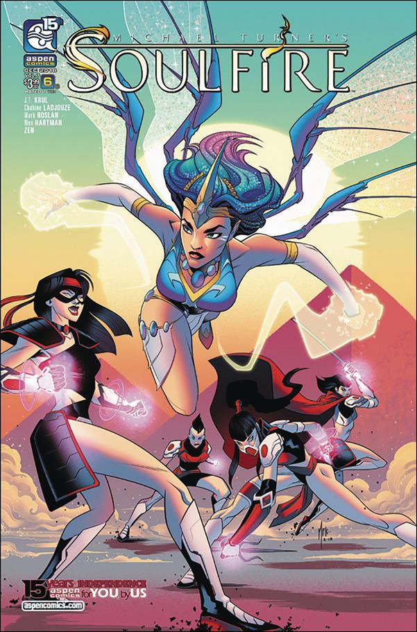 Michael Turner's Soulfire (2018) issue 6-B Alex Arizmendi Cover