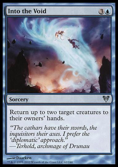 Magic the Gathering: Avacyn Restored (Base Set) card 62 Into the Void