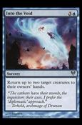 Magic the Gathering: Avacyn Restored (Base Set) card 62 Into the Void