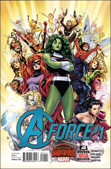 A-Force (2015) issue 1 Jim Cheung Cover