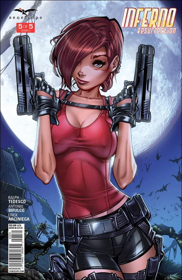 Inferno: Resurrection issue 5-C Paul Green Cover