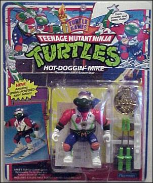 Teenage Mutant Ninja Turtles: Turtle Games figure 1 Hot Doggin' Mike