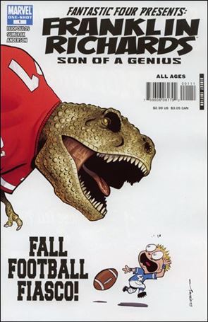 Franklin Richards: Fall Football Fiasco! Cover Image 1