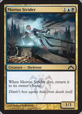 Magic the Gathering: Gatecrash (Base Set) card 179 Mortus Strider