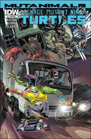 Teenage Mutant Ninja Turtles: Mutanimals issue 1-B Ben Bates Subscription Cover