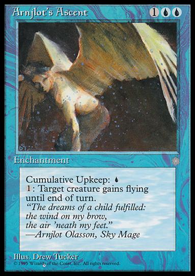 Magic the Gathering: Ice Age (Base Set) card 57 Arnjlot's Ascent