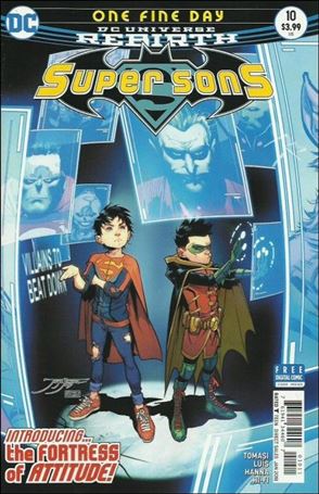 Super Sons issue 10 Jorge Jimenez Cover