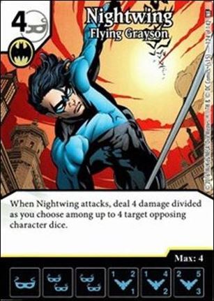 DC Comics Dice Masters World's Finest card 124 Nightwing: Flying Grayson