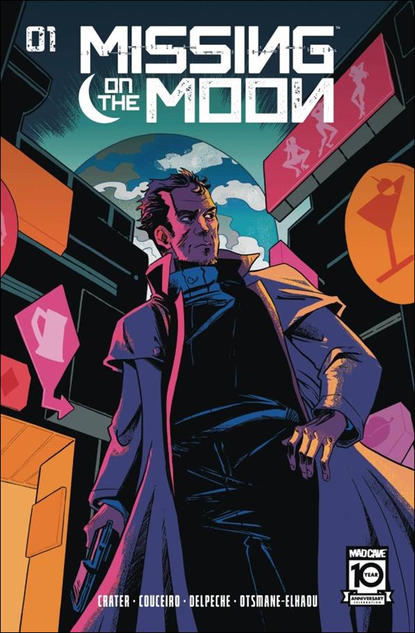 Missing on the Moon issue 1-B Rye Hickman Cover
