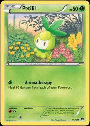 Pokemon XY: BREAKpoint (Base Set) card 7 Petilil