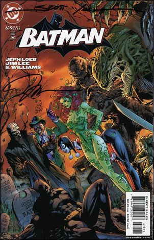 Batman (1940) issue 619-F DF Villians (Signed by Lee and Williams) 1/299