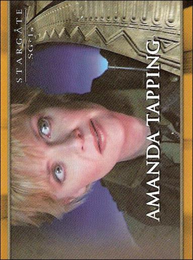 Stargate SG-1: Season 6 (Base Set) card 71 Amanda Tapping (Error Card)