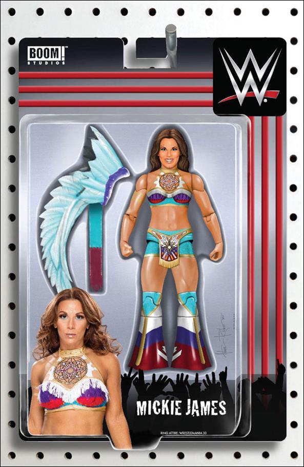 WWE issue 16-B Adam Riches Action Figure Cover