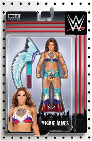 WWE issue 16-B Adam Riches Action Figure Cover