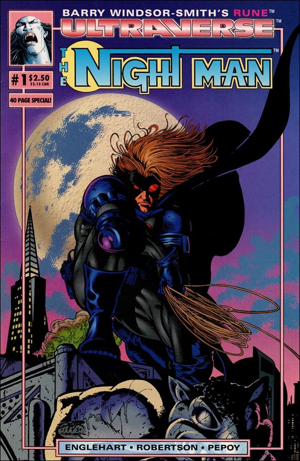 Night Man (1993) issue 1 Flipbook with Rune #0, Chapter C