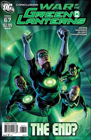 Green Lantern (2005) issue 67-B J.G. Jones 1:10 Cover