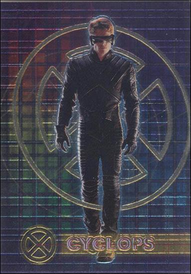 X-Men: The Movie (Double Sided Finest Chromium Subset) card C2 Cyclops