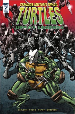 Teenage Mutant Ninja Turtles: Urban Legends issue 7 Frank Fosco Cover