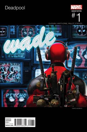 Deadpool (2016) issue 1-F Kaare Andrews Hip Hop Cover