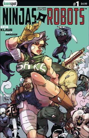 Ninjas and Robots issue 1-C Hirano Piyotycho Cover