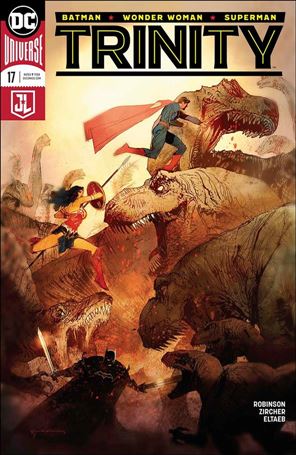 Trinity (2016) issue 17-B Bill Sienkiewicz Cover