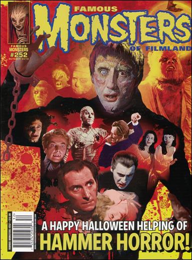 Famous Monsters of Filmland issue 252-C Hammer Horror Newsstand Cover
