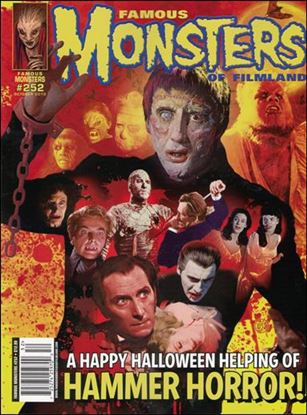 Famous Monsters of Filmland issue 252-C Hammer Horror Newsstand Cover