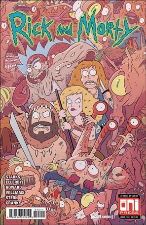 Rick and Morty (2015) issue 45 Marc Ellerby Cover